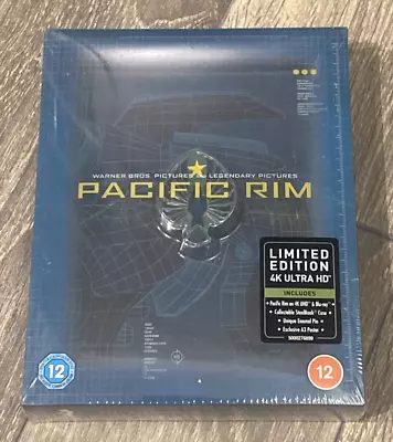 Pacific Rim Titans Of Cult Collectors 4k 2-Discs Bluray UK Steelbook NEW • $75.40