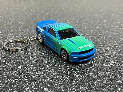 2007 Mustang GT Falken Keychain Diecast Car Hot Wheels Matchbox • $19.99