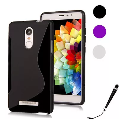 S Curve Gel Jelly Cover Case For Xiaomi Redmi Note 3 / Pro + FREE Stylus • $6.99