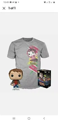 £34.95 • Buy New Funko Back To The Future POP & Tee/ T Shirt - Great Gift