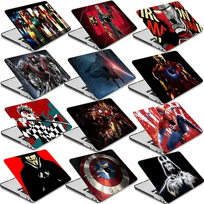 Ｍovie Characters Laptop Rubberized Hard Case Cover For New Macbook Air Pro M1 M2 • $29.11