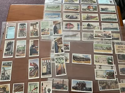 Cigarette Cards By Wills-1 Set Of Speed & Part Set Railway Equipment • £3