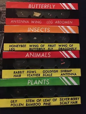 Microscope Slides Prepared And New - Plants Butterfly Animalsinsects • $5