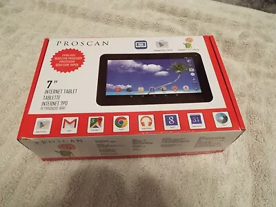 PROSCAN  Android  7 Inch Internet Tablet  8GB  Black  Opened Internet 7PO • $37.88