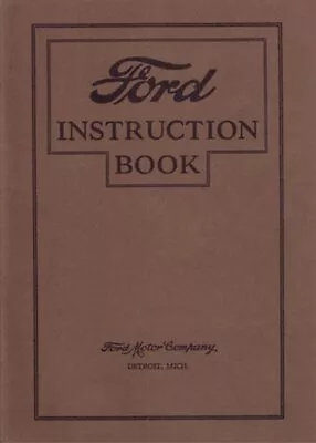 Ford Model T 1926 Maintenance/Owners Manual Book • $26.29