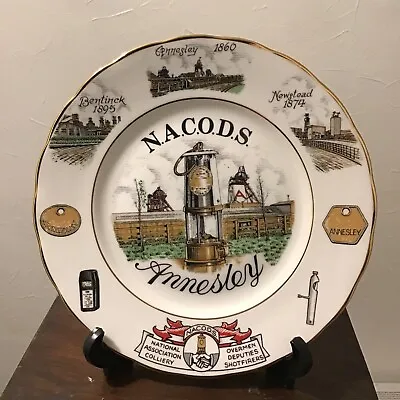 Annesley Nacods  Colliery Miners Plate • £9.99