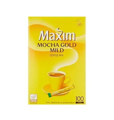 Maxim Mocha Gold Mild - Instant Coffee Mix  100 Sticks K-Drama Made In Korea • $30.50