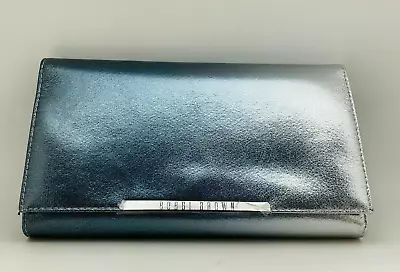 Bobbi Brown Silver Makeup Empty Brush Bag Travel Cosmetic Pouch - NEW • $15.88