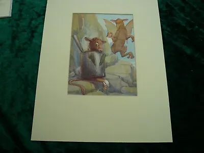 Vintage Bookplate: Alice In Wonderland Margaret W Tarrant 1916 • $3.74