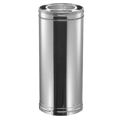 $133.99 • Buy DuraVent 6DP-36 DuraPlus 36 X 6 Galvanized Steel Triple Wall Stove Pipe