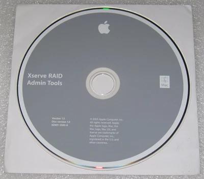 $11 • Buy Apple Mac Application CD Disc 2005 Xserve RAID Admin Tools
