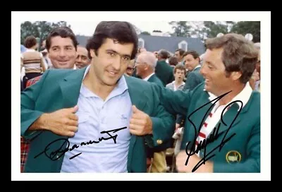 £19.99 • Buy Seve Ballesteros & Fuzzy Zoeller - The Masters Autograph Signed & Framed Photo
