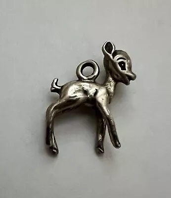 Vintage 925 Silver Disney Bambi Charm  • $16.96