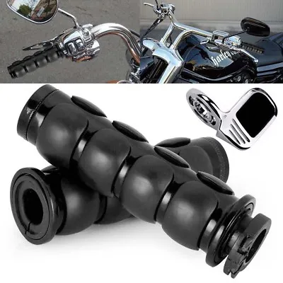 Motorcycle Hand Grips 1  For Harley Davidson Softail Night Train Deluxe FLSTNI • $33.96