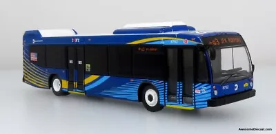 Iconic Replicas 1:87 Nova Bus LFSd Transit Bus: New York City MTA • $49.95