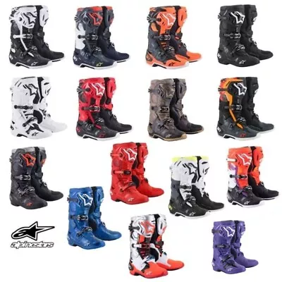 2023 Alpinestars Tech 10 Non-Vented Offroad Motocross Boots - Pick Size & Color • $669.95