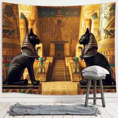 Medieval Egypt Temple EXtra Large Tapestry Wall Hanging Poster Background Games • $13.36