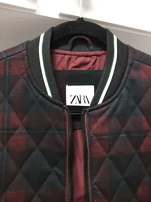 Zara Unisex Baseball Style Quilted Jacket • $28