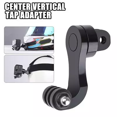 360° Vertical Bracket Adapter Camera Motorcycle Helmet Chin Stand Mount Holder ↗ • $2.34