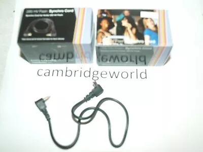 VIVITAR 283 FLASH PC SYNC CORD NEW ORIGINAL VIVITAR BRAND In The FACTORY BOX • $11.99