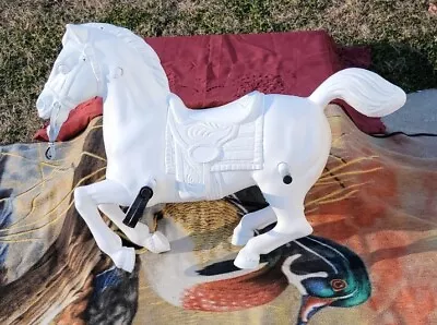 Vintage Ready To Paint Large Carousel Horse Amusement Park Ride • $399