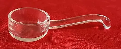 Mayonnaise Spoon Clear Glass Vintage • $12