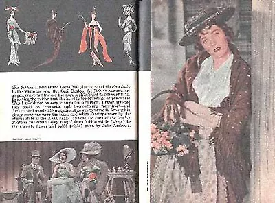 My Fair Lady 1956 Julie Andrews Pictorial Rex Harrison Costumes & Sets Broadway • $26