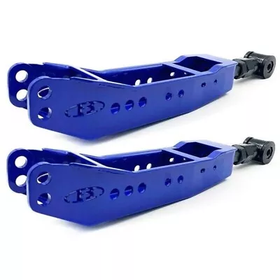 Blox Racing Blue Adjustable Rear Lower Control Arms For Subaru WRX & STI 08-21 • $260
