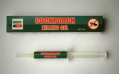 10g INSECT OFF Cockroach Killer Gel HIGH EFFICIENCY  RESULT WITHIN DAYS • £7.99