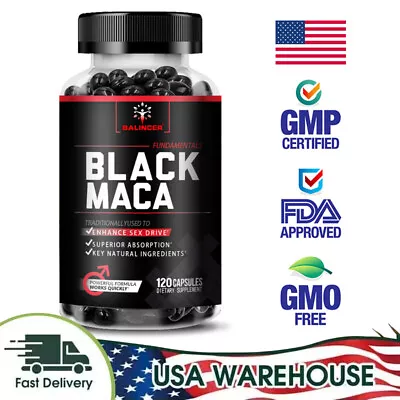 Black Maca's Strongest Formula - Immune Support And Muscle Building • $12.13