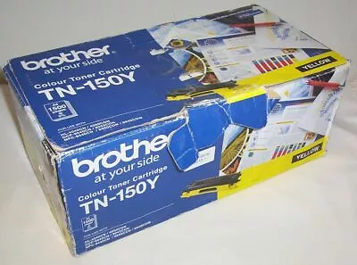 Brother Genuine TN-150Y Yellow Toner For MFC-9840CDWDCP-9040CNMFC-9440CN ++ • $25