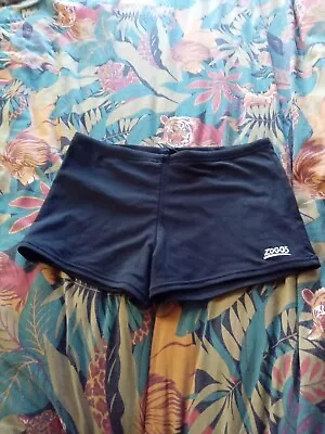 Boys Zoggs Aqualast Black Swim Shorts 29   • £4