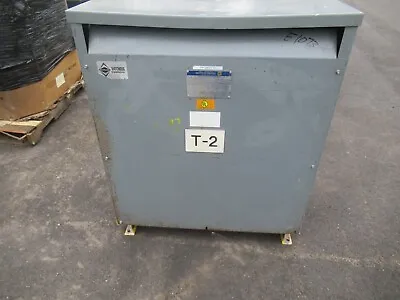 Square D 112T10HF (OS) 112.5 KVA 600X240 Volt 3 Phase Transformer -T1073 • $2000