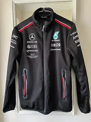 Mercedes AMG Petronas F1 2023 Team Softshell Jacket Size XS • £70