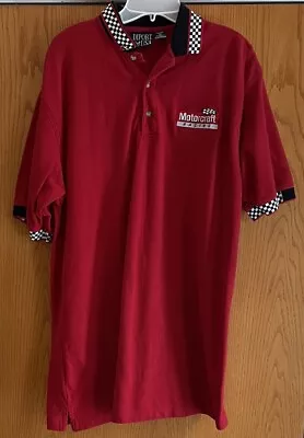 Motorcraft Racing Men's Polo Shirt Red Diport USA XL EUC • $20