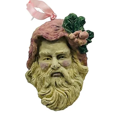 Midwest Cannon Falls Old World Santa Ceramic Face Ornament Father Christmas • $18.99