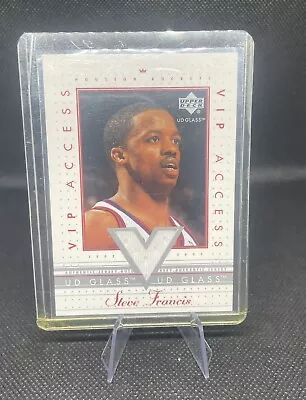 2003 UD Glass VIP Access Steve Francis Jersey Relic • $5.99