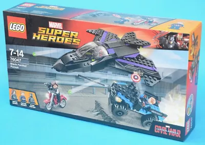 LEGO 76047 - Black Panther Pursuit - Captain America Civil War - 2016 - MISB • $87.50