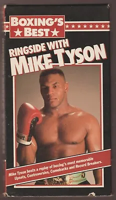HBO Video BOXING'S BEST: RINGSIDE WITH MIKE TYSON VHS VIDEO • $4.90