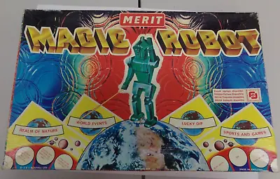 Merit Magic Robot Vintage Board Game CH-B4 • £20.25