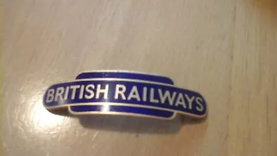 British Railways Totem Cap Badge Eastern Region Gilt Maker: J R Gaunt In Blue • £25