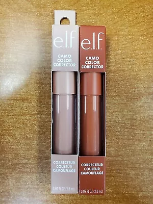 2 Pack: E.l.f. Camo Color Corrector Long-Lasting  *Peach & Orange*  (N1342) • $7.99