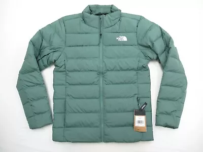 The North Face Acongagua 3 Jacket Mens Small Bubble Puffer Quilted Down Liner Tu • $147.73