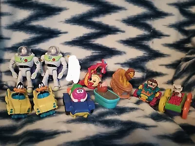 Random Vintage McDonald's Burger King Toys Lot Buzz M And M Lion King Taz Daffy • $12.99