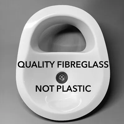 Fibreglass Urine Diverter ( Males Can Stand Up) Eco Compost Toilet / Separator • £58