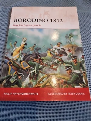 £3.70 • Buy Napoleonic Osprey Campaign Borodino 1812 Book (704020)