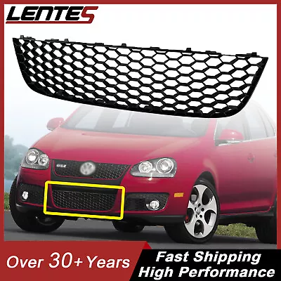 New Front Lower Center Honeycomb Mesh Grille For 06-09 VW Mk5 Gti Gli Jetta • $25.99