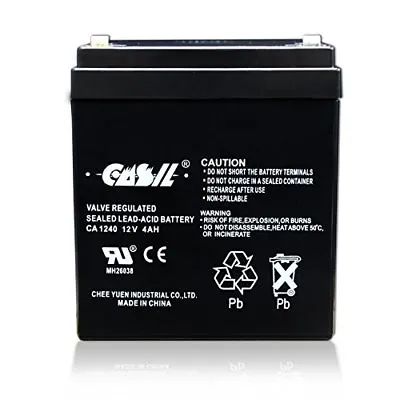 Casil Genuine CA1240 12V 4Ah SLA Alarm Battery Alarm Security System CA-1240 • $21.99