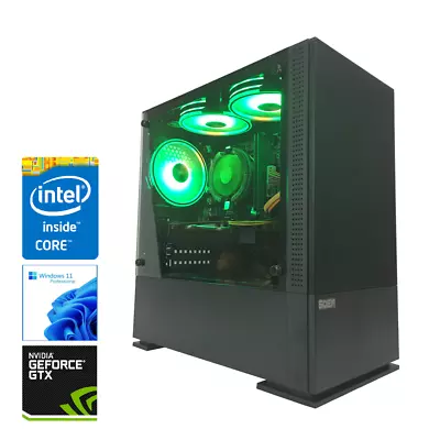 Gaming PC Desktop Intel Core I7 3.4GHz/GTX 1660/1TB SSD/16GB RAM/Wi-Fi/BT/RGB • $668