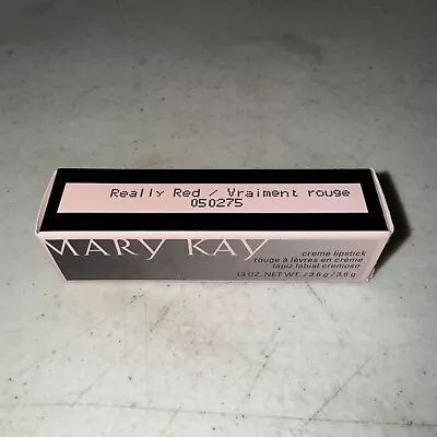 Mary Kay Creme Lipstick REALLY RED 050275 NEW • $16.95